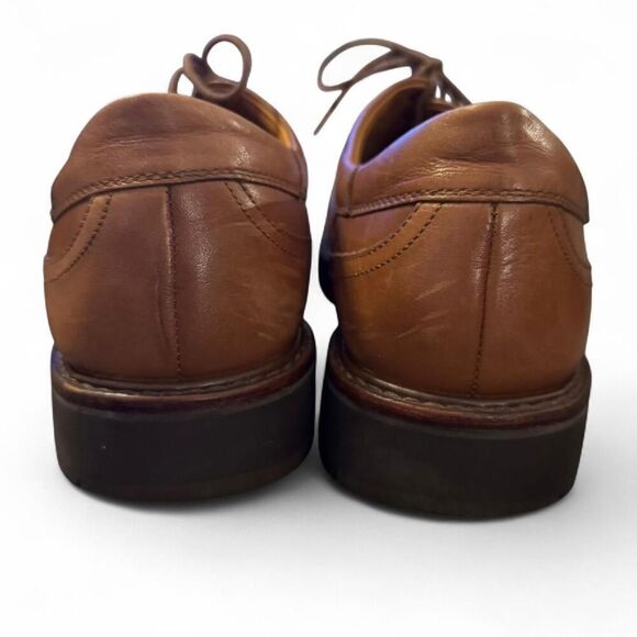 Mephisto Men’s Size 12.5 Brown Leather Lace-Up Comfort Shoes Shock Absorb sole